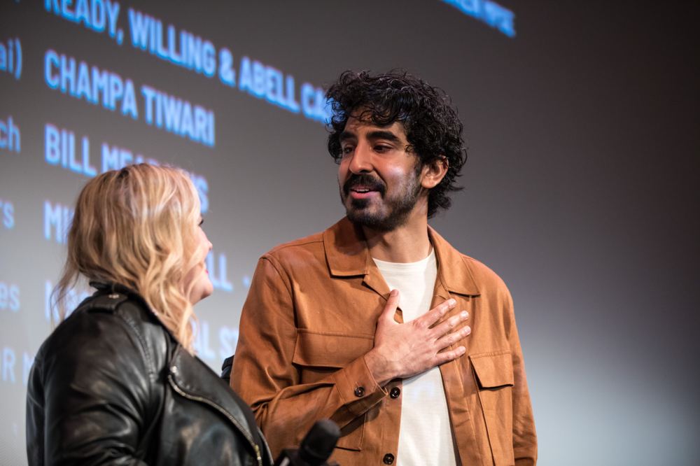 Claudette Godfrey at the Monkey Man premiere